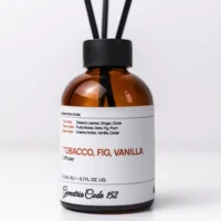 Ароматический диффузор для дома Gematria Home. Табак, Ваниль, Амбра, Бобы Тонка, Инжир, Вишня.