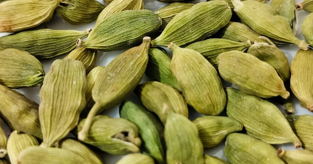 Чем пахнет кардамон: аромат и свойства. Запах кардамона в парфюмерии — холодный, пряный, зелёный и камфорный, придающий композициям структурную свежесть и чистый пряный акцент.