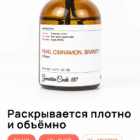 Погрузитесь в атмосферу гармонии с брендом Gematria Store. Диффузор для дома: Груша, Бренди, Гвоздика наполнит ваш дом уютным и теплым ароматом.