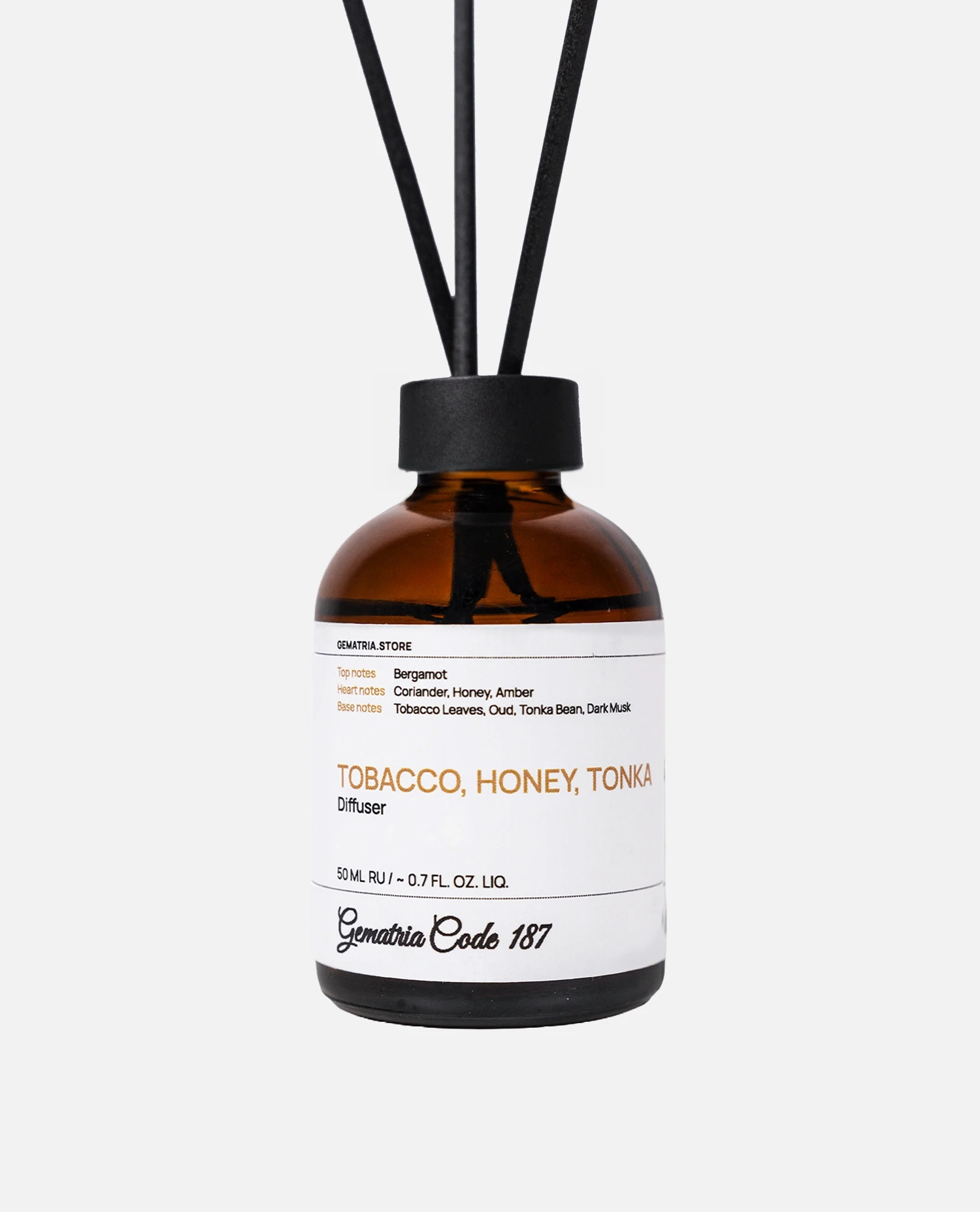 Ароматический диффузор для дома: Бобы Тонка, Мед, Ваниль, Табак, Амбра, Мускус. Создайте уют в вашем доме с ароматом, сочетающим Бобы Тонка, Мед, Ваниль, Табак, Амбра, Мускус. Идеален для создания расслабляющей атмосферы с естественным и стойким ароматом.